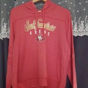 NWT NFL Women's Coral Colored San Fran 49ers Team Apparel 2xl